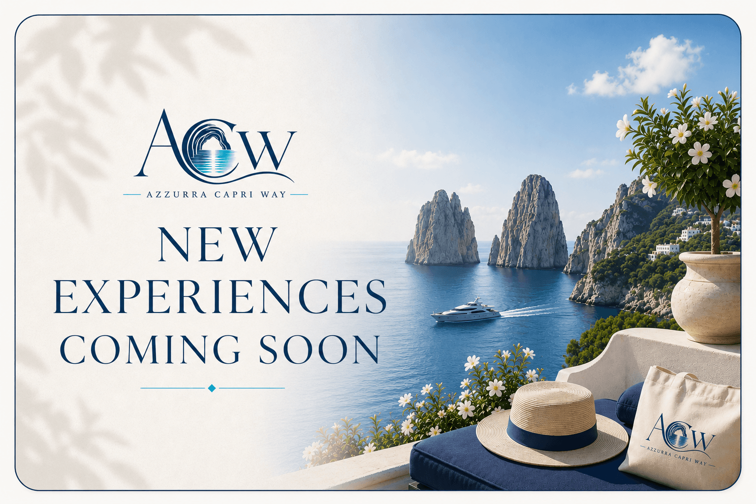 Nuove esperienze in arrivo